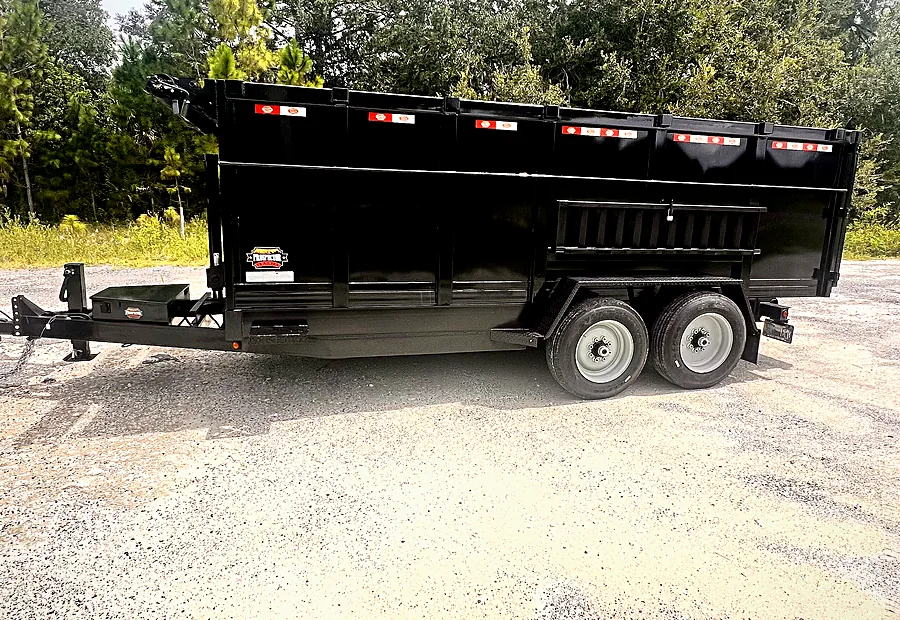 Dump Trailer 7×16 rental